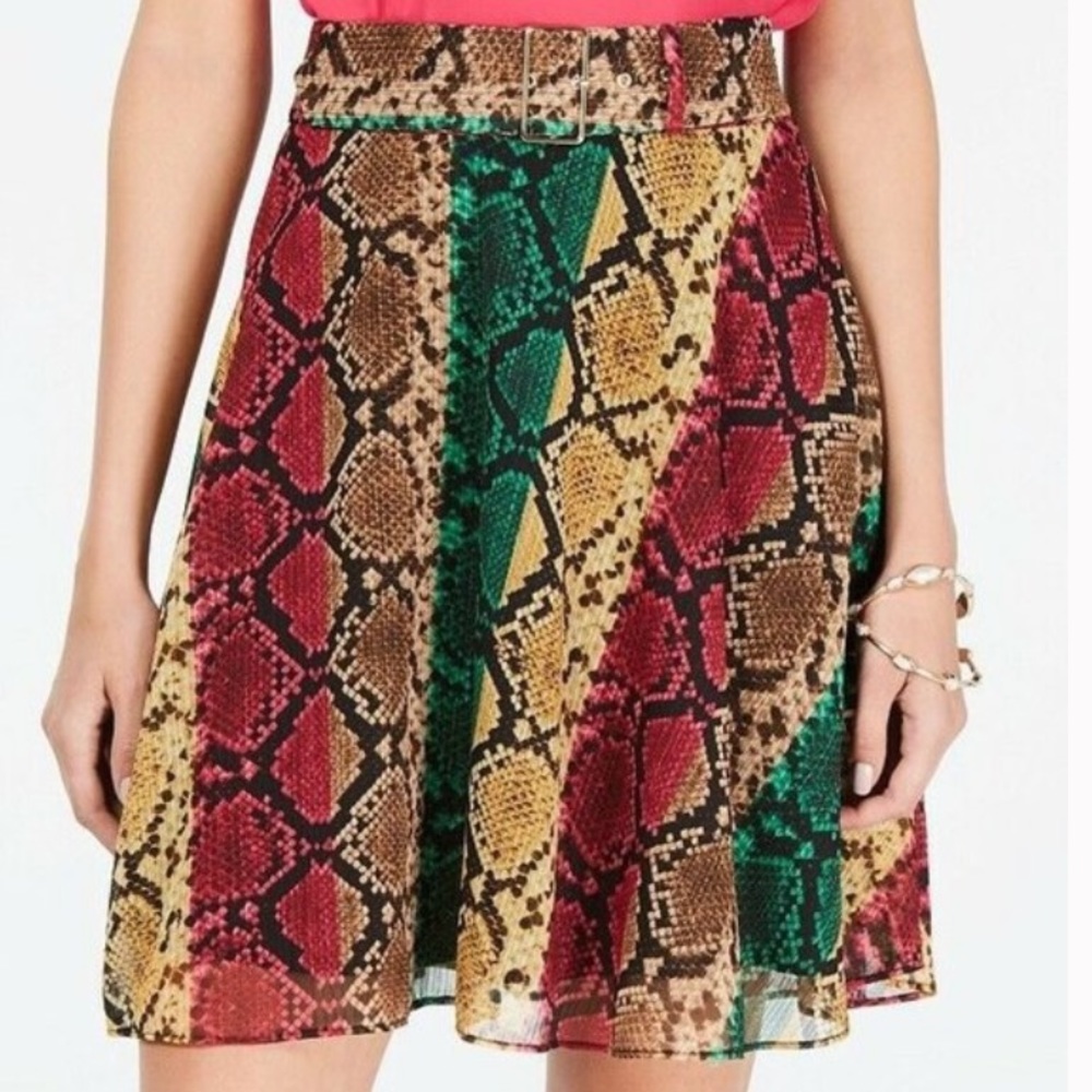 Inc Women’s Plus Size Colorfull Snake Python Anim… - image 1